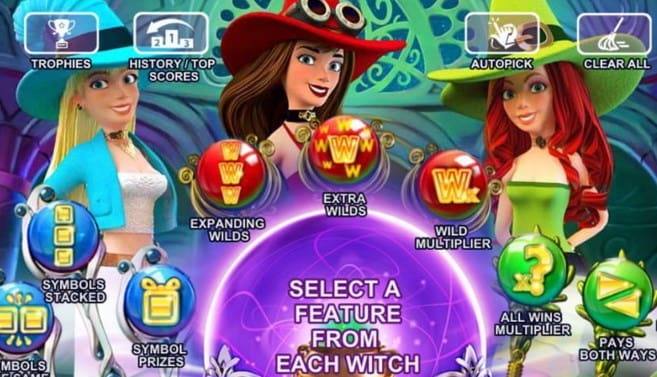 Spellbound and Spin Crazy Slot Reviews: Compare Classic 3-Reel Gameplay, Wild Symbols, Nudges, Wheel of Fortune Bonuses, Flexible Stakes and Wins Up to 6,000x